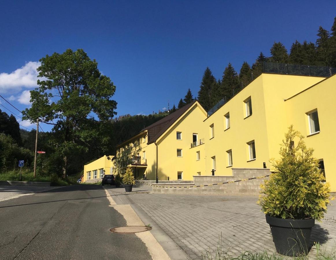 Black & White Apartments, Mytinka, Jeseník Buitenkant foto